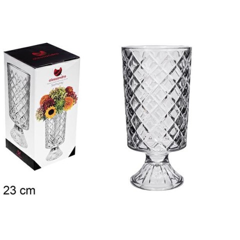 VASO DI VETRO SAMURAY 23 CM